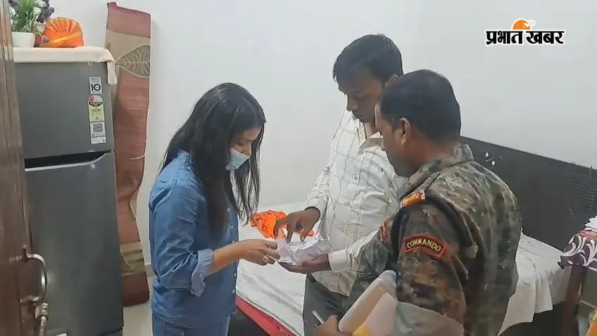 हाजीपुर में भाजयुमो जिलाध्यक्ष के घर फायरिंग, बेडरूम की दीवार तक पहुंचीं गोलियां, दस खोखा बरामद