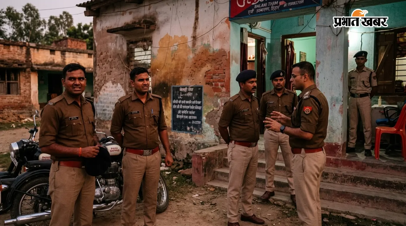 गश्ती के दौरान अवैध वसूली का मामला: एसपी स्वर्ण प्रभात ने चार पुलिसकर्मियों को किया निलंबित