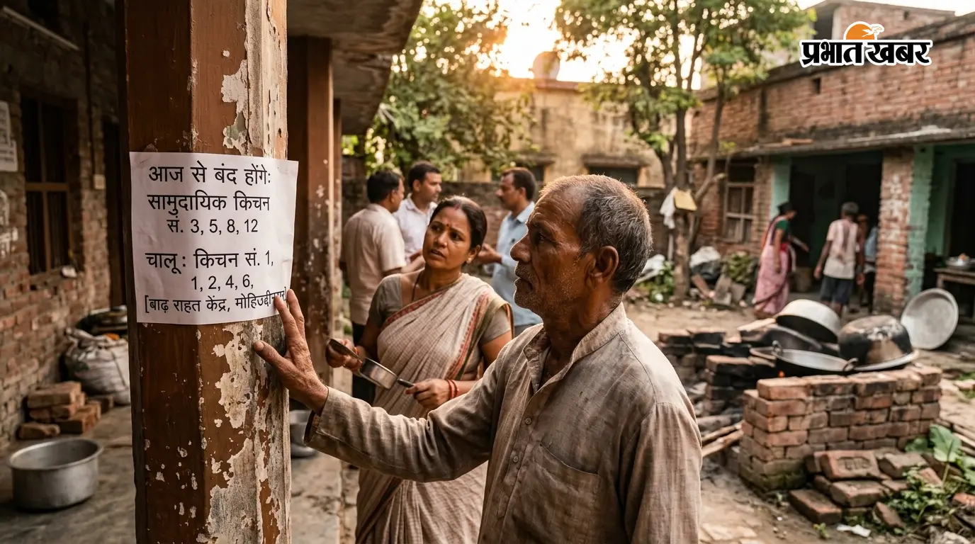 मोहिउद्दीननगर में गंगा के जलस्तर में गिरावट, चार केंद्रों को छोड़ बंद होंगे अन्य सामुदायिक किचन