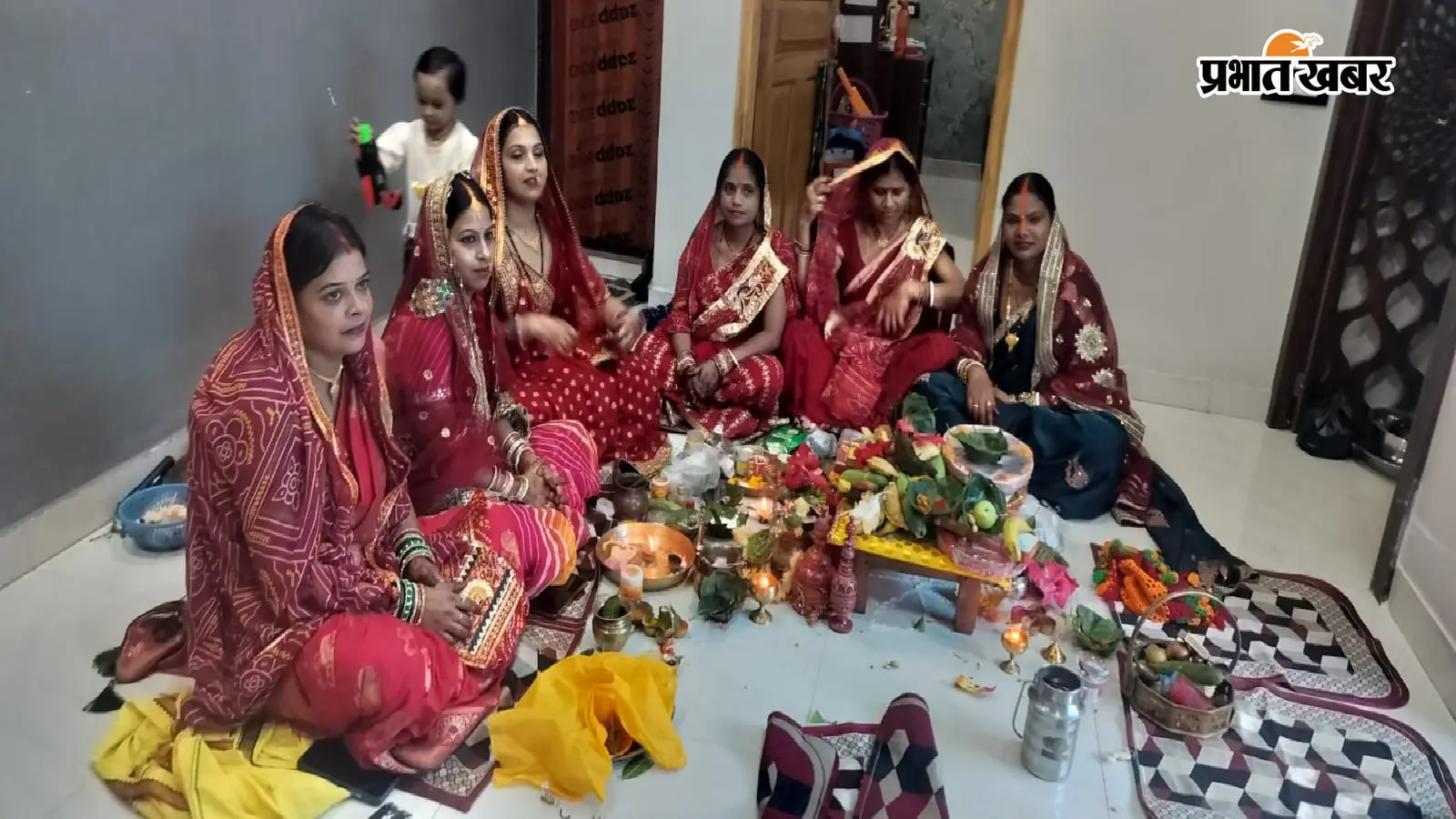 अनगड़ा में तीज की धूम, 16 श्रृंगार कर सुहागिनों ने रखा 24 घंटे का निर्जला व्रत; मंदिरों में उमड़ी भीड़