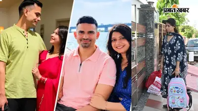 VIDEO : आईपीएस भानु प्रताप सिंह की पत्नी पूजा सिंह पहुंची ससुराल, नहीं खुला दरवाजा, वीडियो में देखिए फिर क्या हुआ?