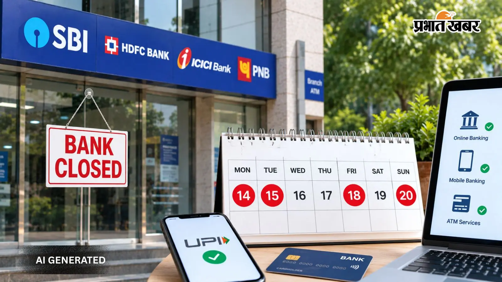 Bank Holidays This Week: इस हफ्ते 4 दिन बंद रहेंगे बैंक, ब्रांच जाने से पहले देखें पूरी छुट्टियों की लिस्ट
