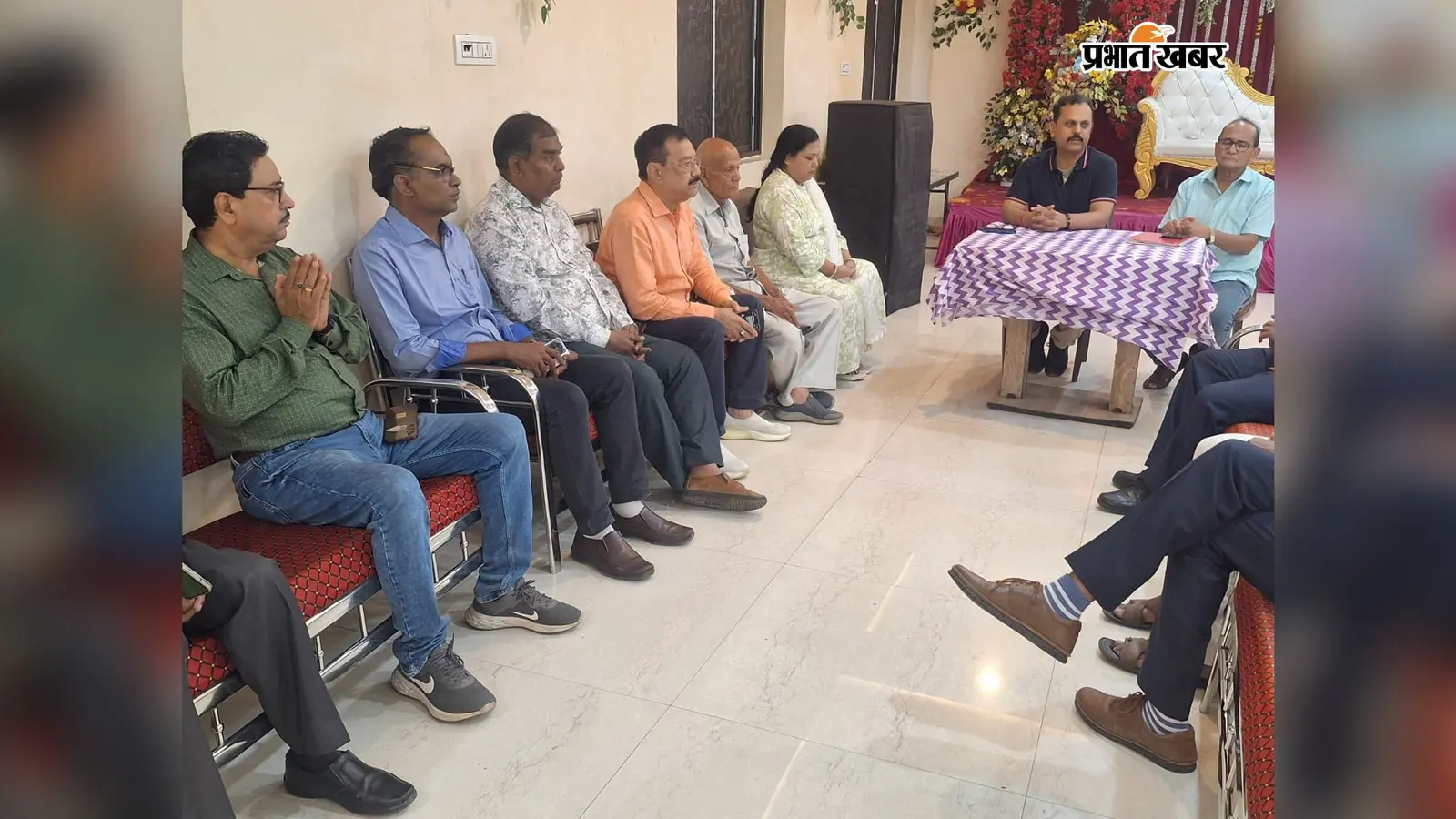 झुमरीतिलैया: भारत विकास परिषद की बैठक में राष्ट्रीय समूह गान प्रतियोगिता सितंबर में आयोजित करने का फैसला