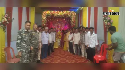 लातेहार में महावीर मंदिर में गणेश चतुर्थी पर स्थापित हुई गणपति की प्रतिमा, विशाल भंडारे का आयोजन