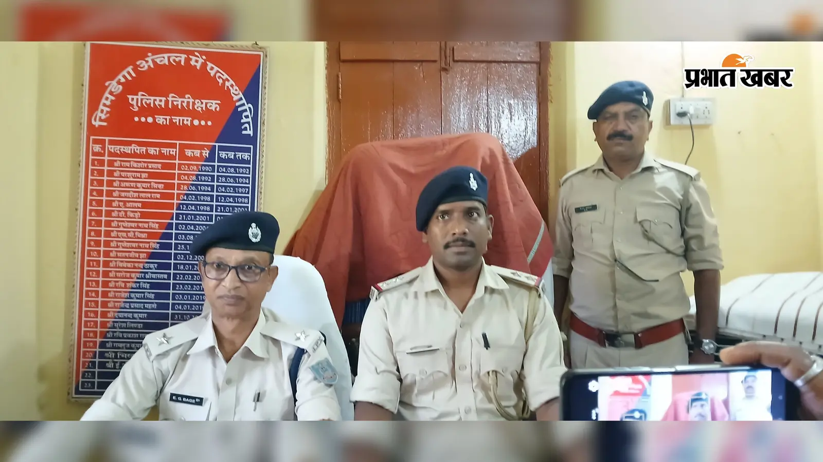 Simdega: ढाबे में लूटपाट की सूचना पर पहुंची पुलिस, आरोपियों ने इंस्पेक्टर को ही बना लिया बंधक