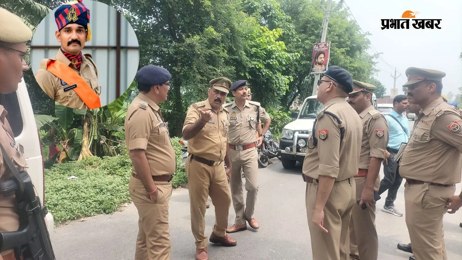 UP के बलिया में साथी को स्टेशन छोड़कर निकला सिपाही अचानक लापता, सुबह गहरे गड्ढे में मिला शव, पास पड़ी थी बाइक