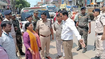 भभुआ नगर प्रशासन का अतिक्रमणकारियों को सख्त निर्देश - सड़क आम लोगों के लिए, दुकान नहीं बनाने देंगे