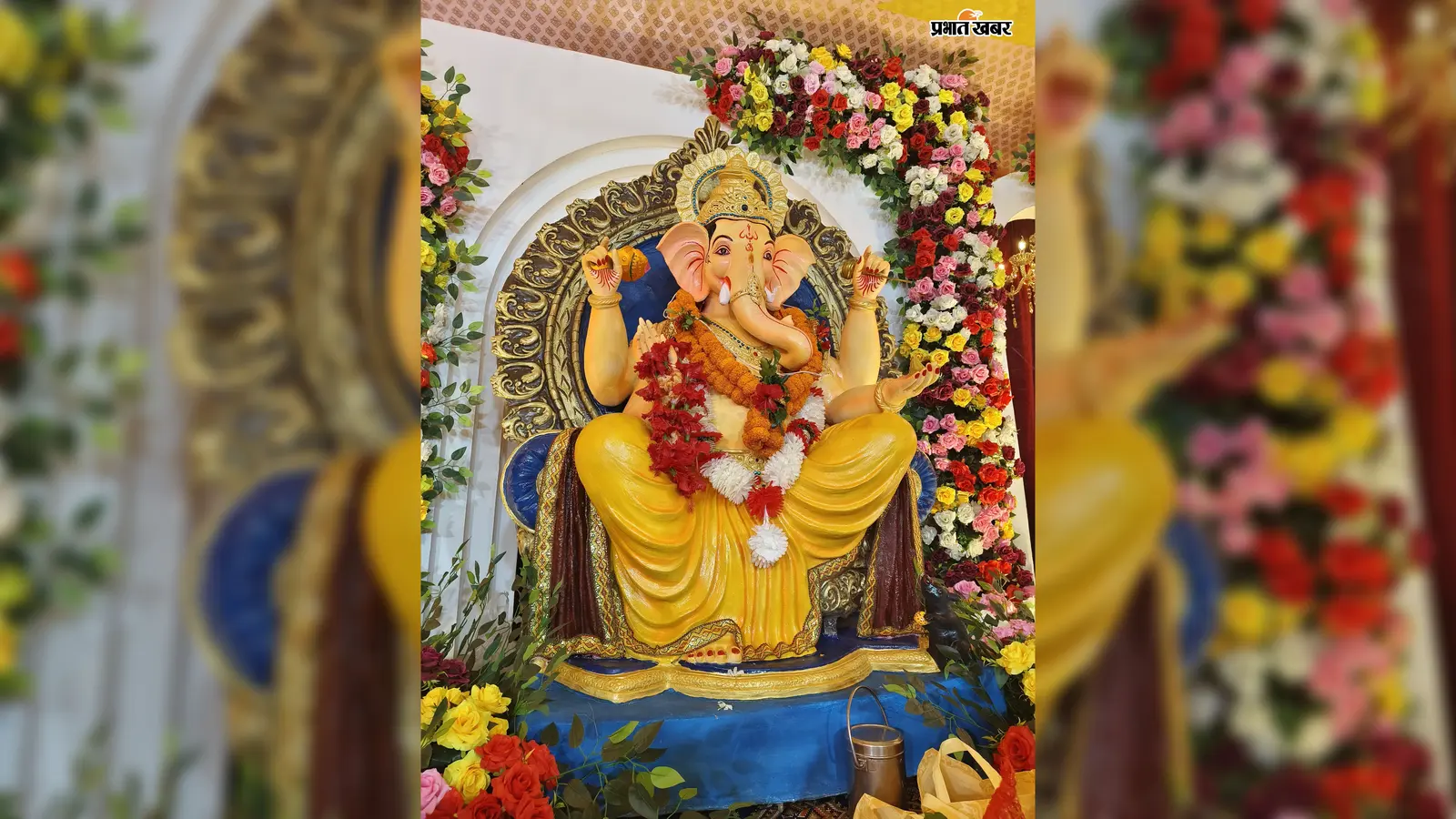 गणपति बप्पा मोरया के जयघोष से गूंजा इटखोरी, आकर्षक पंडालों में विराजे सिद्धि विनायक