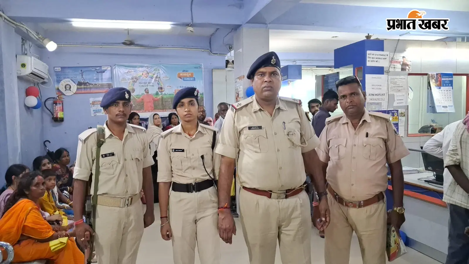 सीवान में पुलिस का सघन चेकिंग अभियान, बैंकों और ज्वेलरी दुकानों की सुरक्षा व्यवस्था जांची