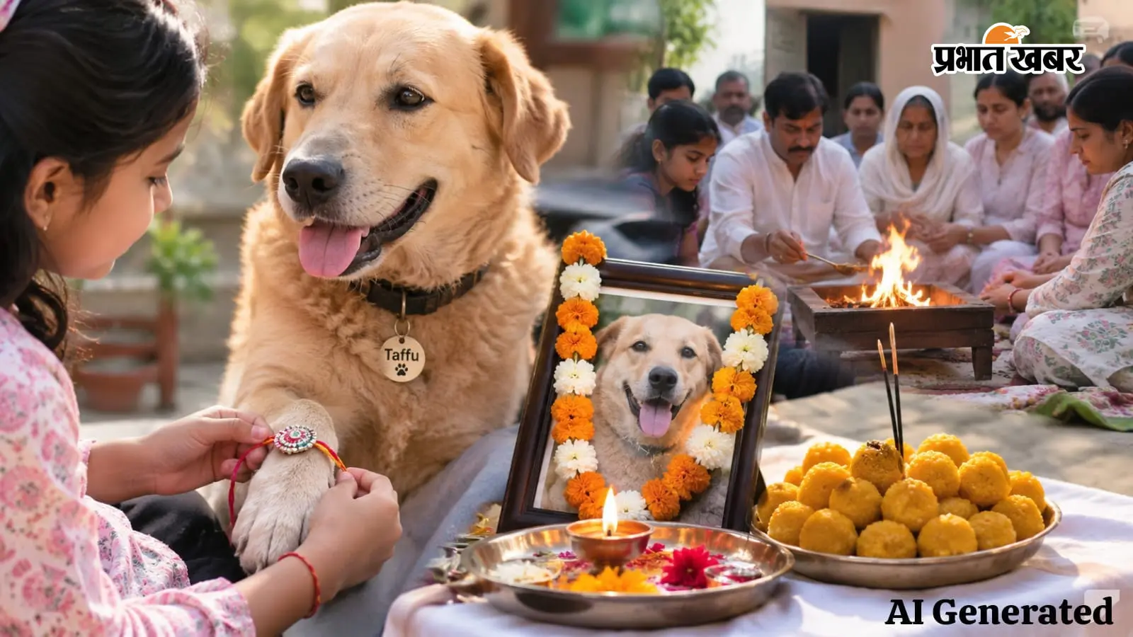 इंसान नहीं, कुत्ते की हुई तेरहवीं! मेरठ में पंडित-हवन के साथ हुआ अंतिम संस्कार, पूरे इलाके में हो रही चर्चा
