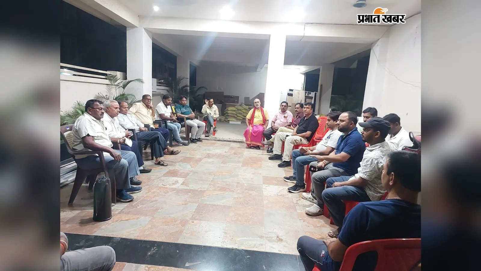 तिरंगा थीम, रोशनी से सजेगा रास्ता, चंदवा में दुर्गापूजा की तैयारी शुरू