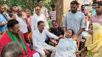 जफी के परिजनों से मिले सांसद सुदामा प्रसाद, बोले- सुखा नशे के खिलाफ आवाज उठाना समाज हित में था