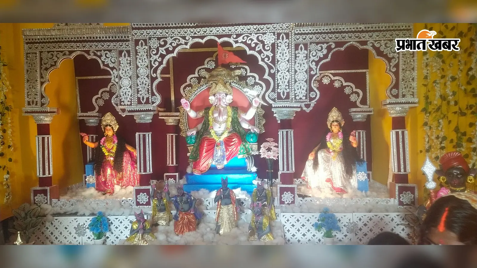 केदला में गणेश पूजा को लेकर श्रद्धालुओं में उत्साह