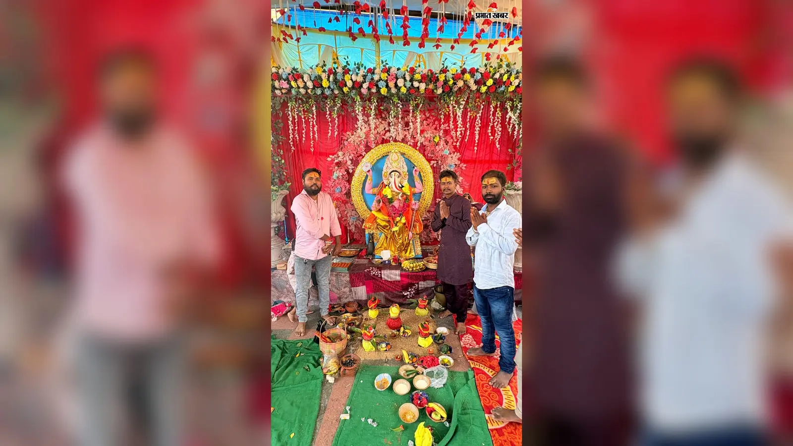 पतरातू में भक्तिमय माहौल में मना गणेश उत्सव