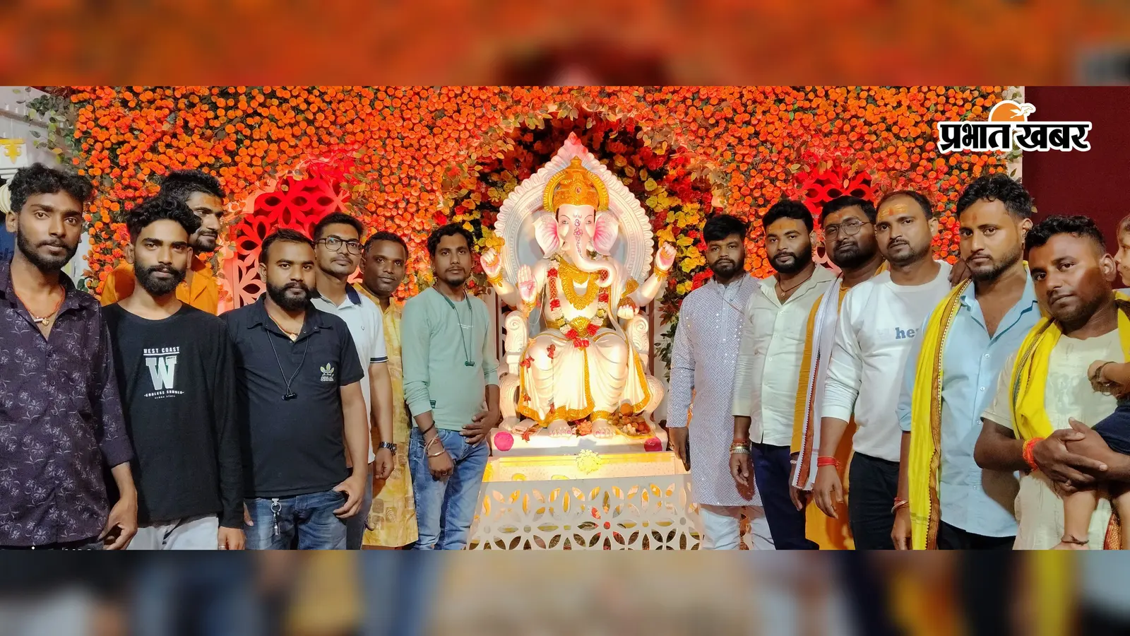 गणेश राम ओके: गोला क्षेत्र में धूमधाम से मना गणपति महोत्सव