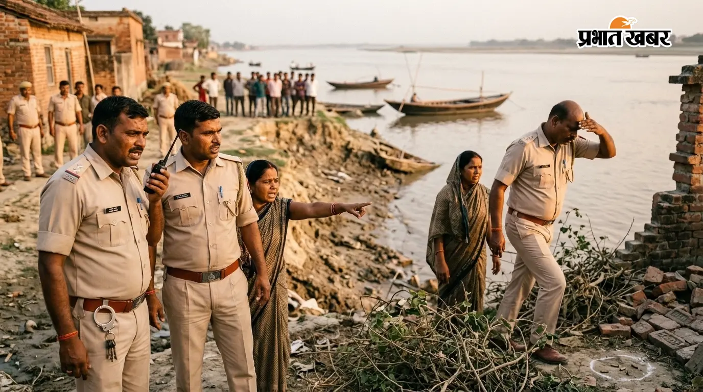 पटना : घर के पास फायरिंग कर नदी में कूदे बदमाश, पुलिस को चकमा देकर फरार