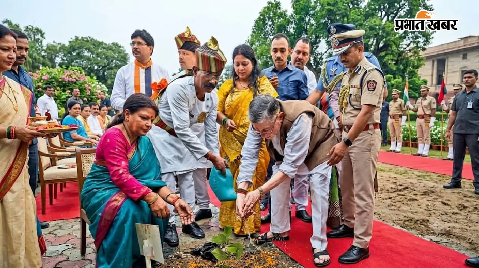 नगर निगम की लापरवाही से 'सखुआ महोत्सव' पर ब्रेक: 1 लाख के लक्ष्य के मुकाबले एक माह में लगे सिर्फ 4,800 पौधे