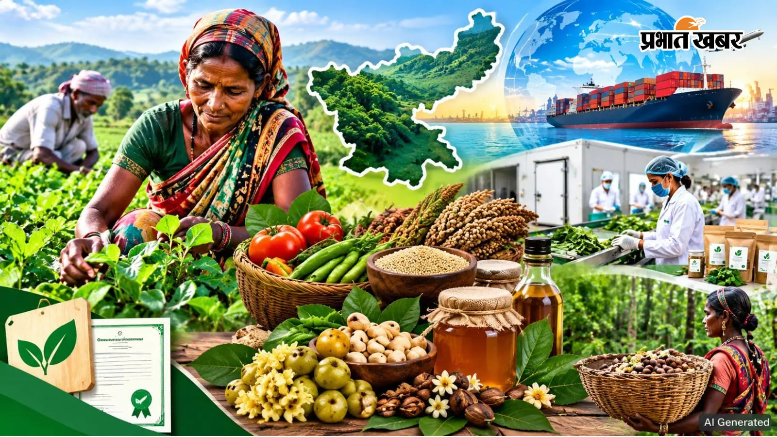 अब विदेशों में बिकेंगे झारखंड के जैविक और प्राकृतिक उत्पाद, केंद्र सरकार ने तैयार किया नया प्लान
