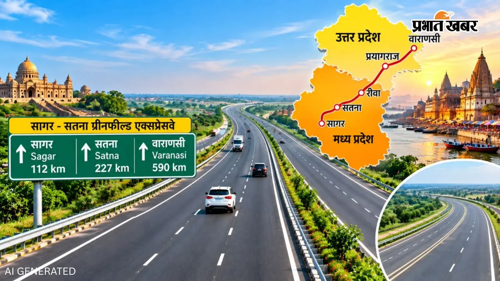 वाराणसी-प्रयागराज वालों के लिए गेमचेंजर होगा 9850 करोड़ का सागर-सतना एक्सप्रेसवे, MP का सफर होगा सुपरफास्ट