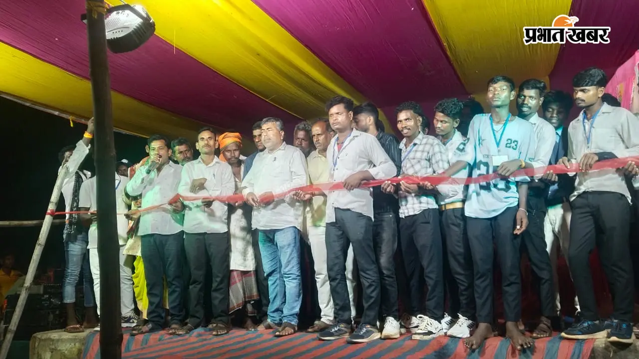 बेलवादामर में गणेश चतुर्दशी पर भक्ति जागरण, भक्ति गीतों पर देर रात तक झूमे श्रद्धालु