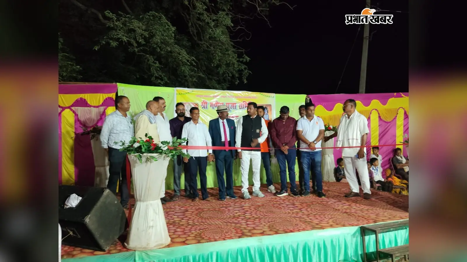 कोम्बाकेरा में धूमधाम से मना गणेश पूजा महोत्सव, बच्चों ने सांस्कृतिक प्रस्तुतियों से बांधा समां