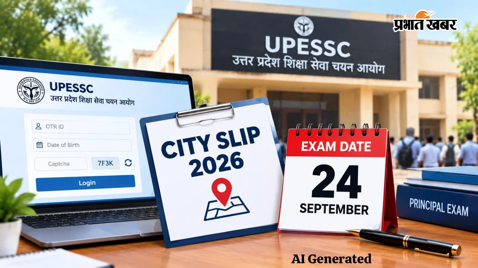 UPESSC Principal City Slip 2026: प्रिंसिपल भर्ती परीक्षा की सिटी स्लिप जारी, जानिए कब और कहां होगा आपका एग्जाम