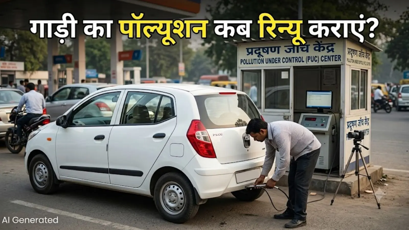 गाड़ी का पॉल्यूशन इतने दिनों में कराएं रिन्यू, वरना घर पर भेजा जा सकता है चलान, जान लें नियम और फाइन