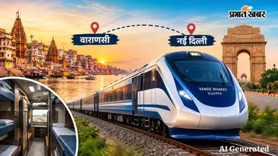 शिव की नगरी से देश की राजधानी तक! वाराणसी-नई दिल्ली स्लीपर वंदे भारत की तैयारी, जानें रूट और खासियत