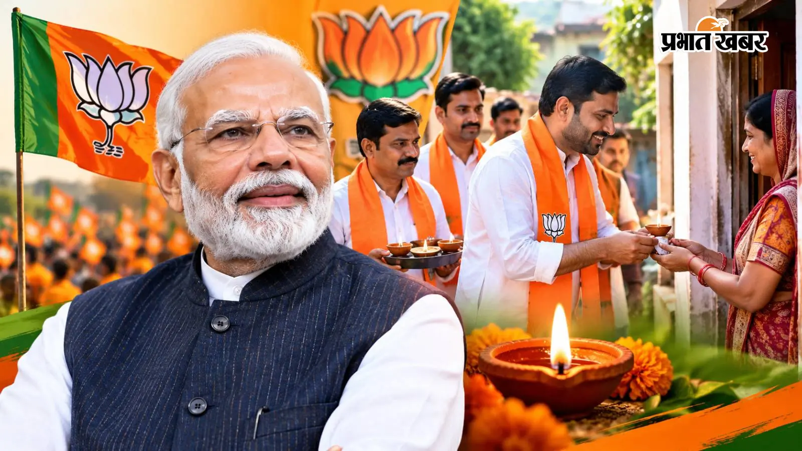 सीवान में 17 सितंबर से भाजपा का 'सेवा संकल्प अभियान': पीएम मोदी के जन्मदिन पर घर-घर जलेगा आशीर्वाद का दीया, महीने भर होंगे सेवा कार्य