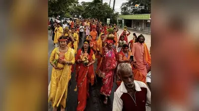 त्रिवेणीगंज में भव्य कलश यात्रा के साथ 11 दिवसीय गणेश महोत्सव शुरू, 651 कन्याओं ने उठाया कलश