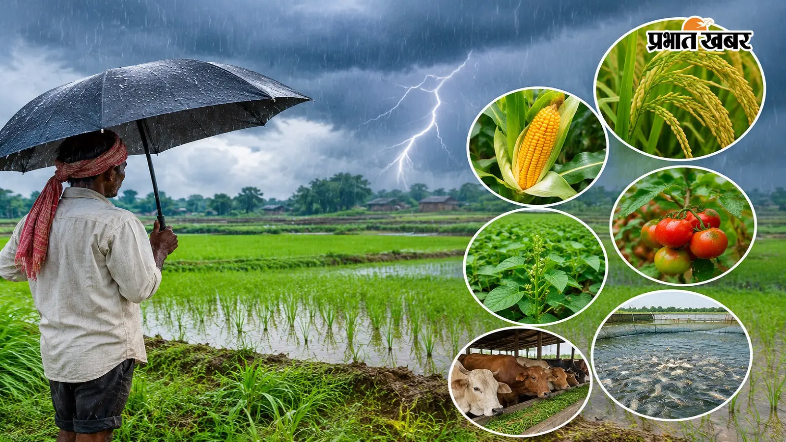 Jharkhand Weather Alert: झारखंड में 16 से 19 सितंबर तक गरज के साथ बारिश, फसलों को ऐसे बचाएं किसान