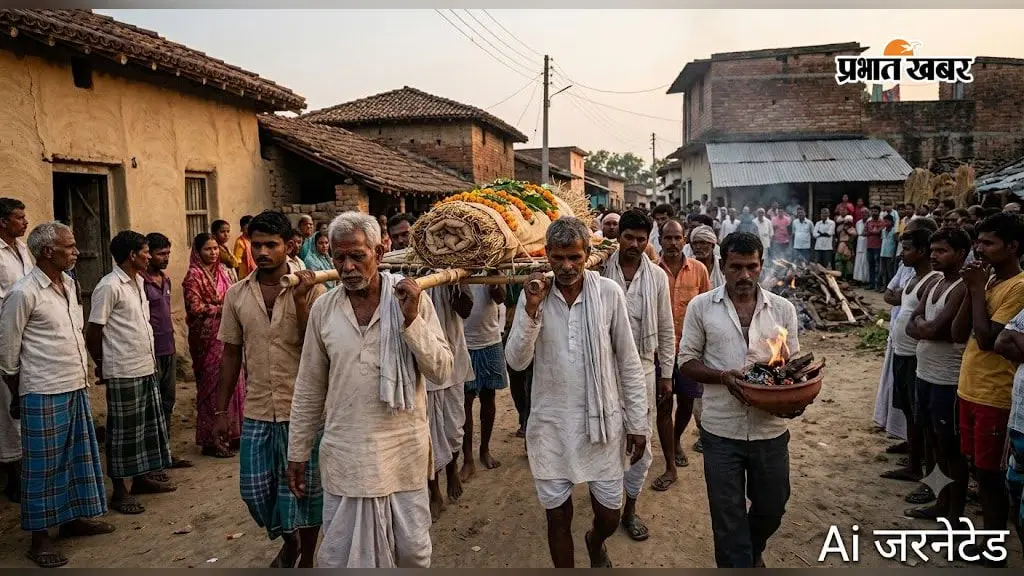 पूर्णिया में अंतरजातीय प्रेम विवाह की सजा: पंचायत के फैसले के बाद पिता ने जिंदा बेटी का किया सांकेतिक अंतिम संस्कार