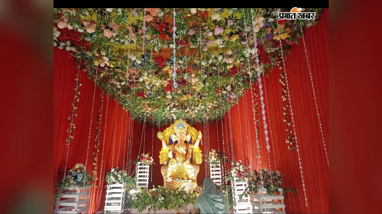 गणेशोत्सव से भक्तिमय हुआ लोहरदगा, महाआरती और भंडारे में जुट रहे श्रद्धालु