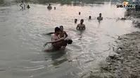नदी में नहाने के दौरान डूबने से किशोर की मौत, मूर्ति विसर्जन में जाने की बात कहकर घर से निकला था