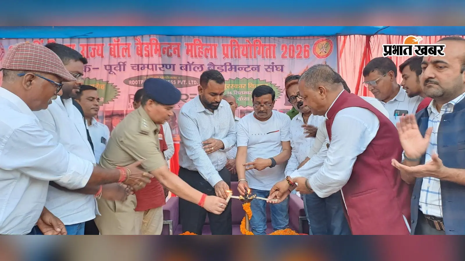 मोतिहारी के गांधी मैदान में खिलाड़ियों ने दिखाई प्रतिभा, राज्य महिला बॉल बैडमिंटन प्रतियोगिता शुरू