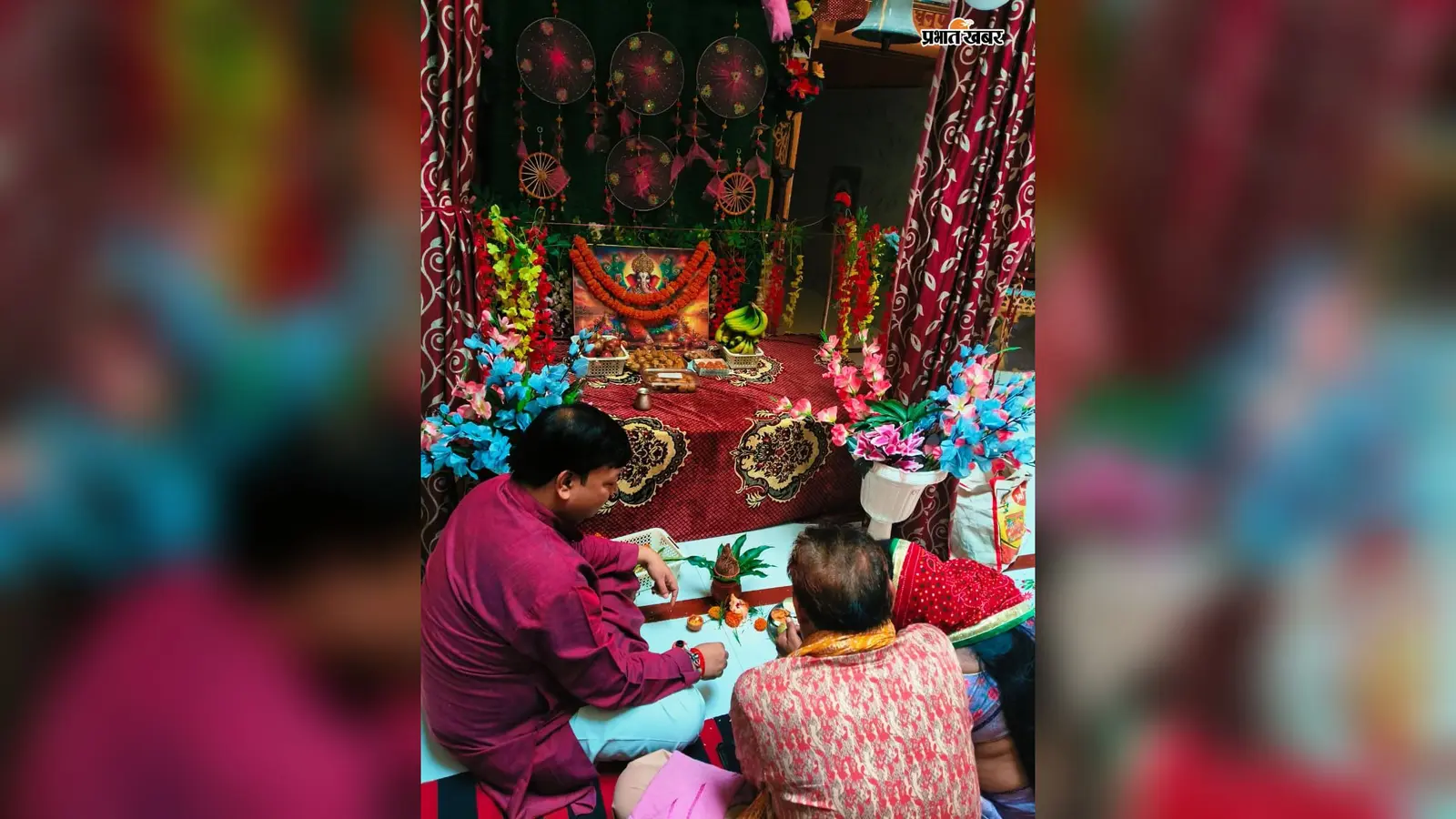 सिल्ली-मुरी में श्रद्धा और उल्लास के साथ संपन्न हुआ गणेश पूजा उत्सव, पंडालों में उमड़ी श्रद्धालुओं की भीड़
