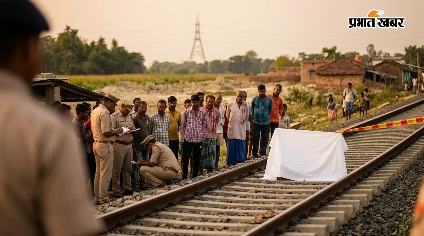 देवघर-दुमका रेलखंड पर मिला अज्ञात युवक का शव, नहीं हो सकी पहचान