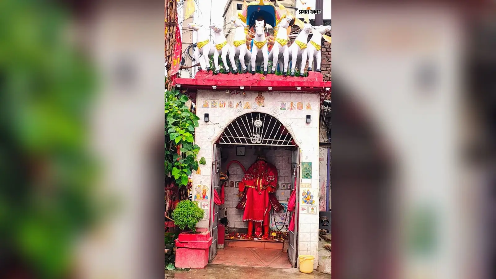 पहले दर्शन फिर खुलती हैं दुकानें: पूर्णिया के खीरू चौक हनुमान मंदिर का इतिहास, रामनवमी पर तीन दिवसीय भंडारा