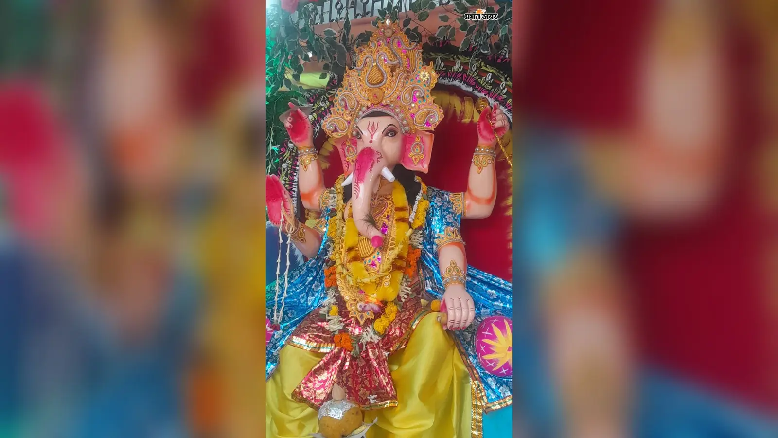 गणपति बप्पा मोरया के जयकारों से गूंजे बांका के मंदिर, भयहरण स्थान में हुई विशेष पूजा