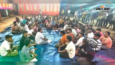 काठीकुंड में दुर्गा पूजा की तैयारियों पर मंथन, नवमी को भक्ति जागरण और बनारस की तर्ज पर होगी महाआरती