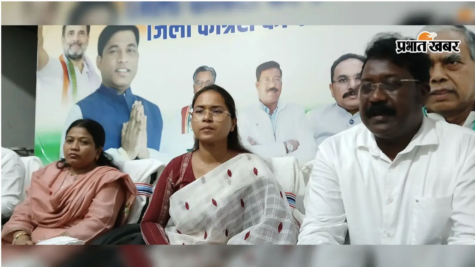 पत्रकारों से वार्ता करती मंत्री नेहा शिल्पी | Prabhat Khabar Network