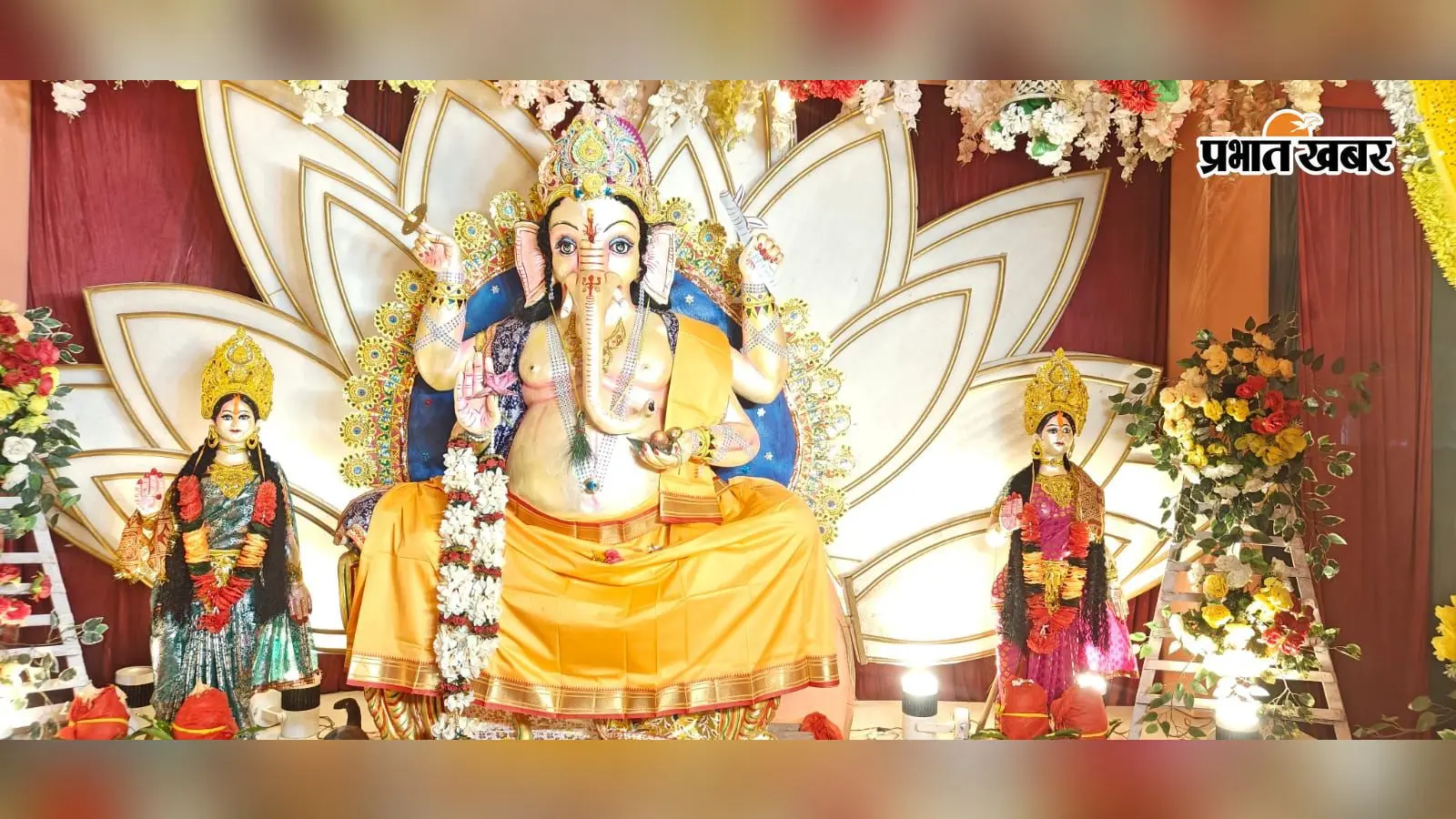 गम्हरिया के भागवत चौक पर 15 वर्षों से अनवरत गूंज रहा गणेश वंदना का स्वर, भक्ति में डूबा पूरा क्षेत्र