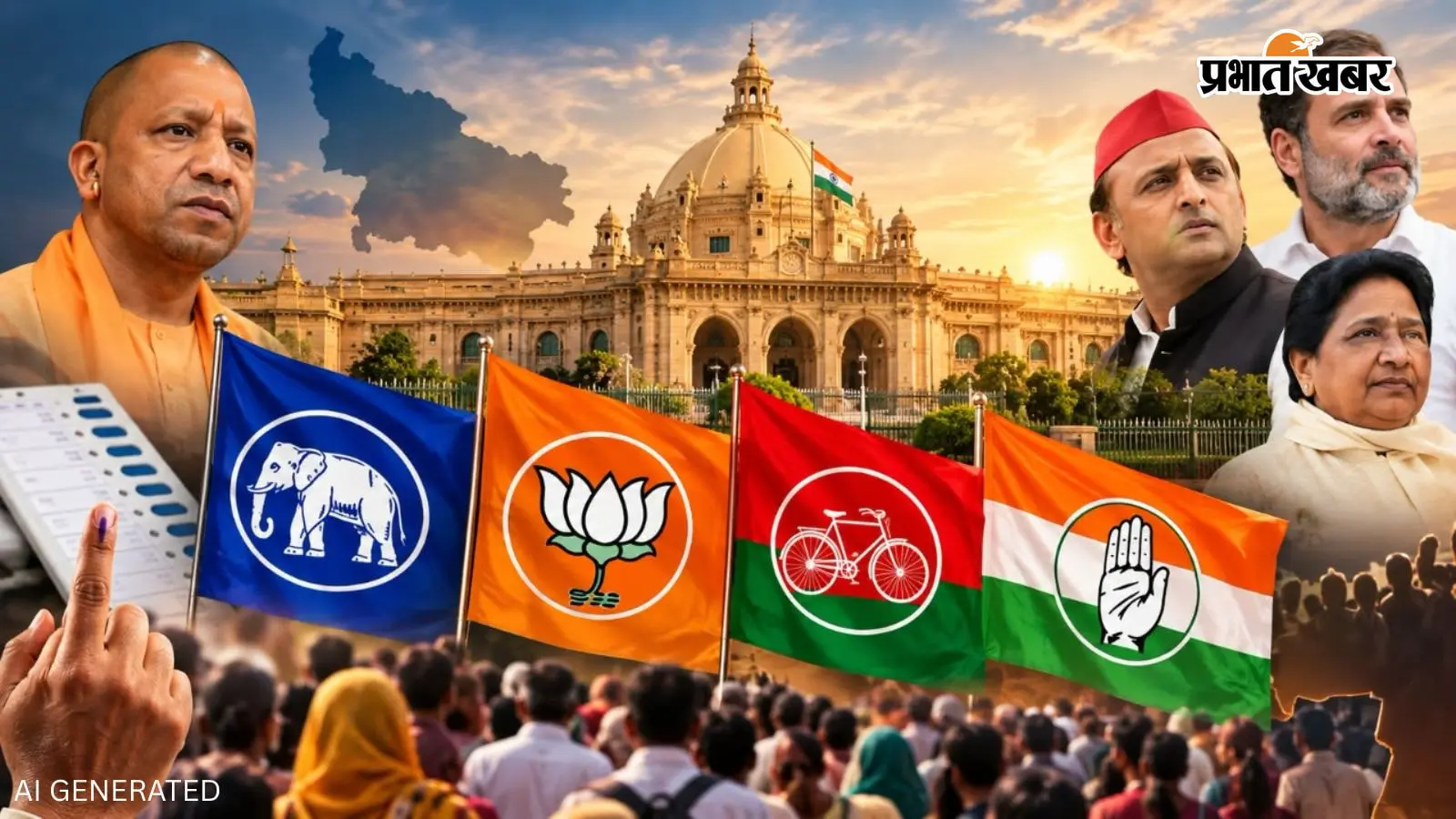 UP Election 2027 में 2024 का वोटिंग मूड रहेगा कायम या बदलेगा खेल, सीटों और वोट प्रतिशत में छिपा बड़ा गणित