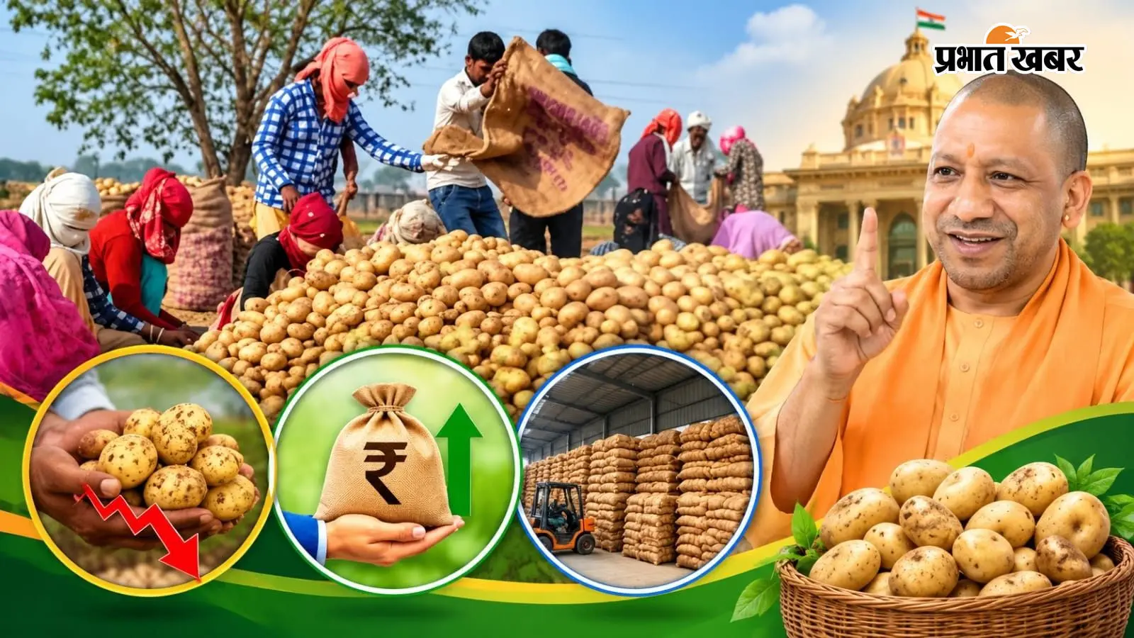 आलू किसानों के लिए बड़ी खबर! भाव गिरा तो सरकार देगी आर्थिक मदद, जानें किसे मिलेगा योजना का फायदा