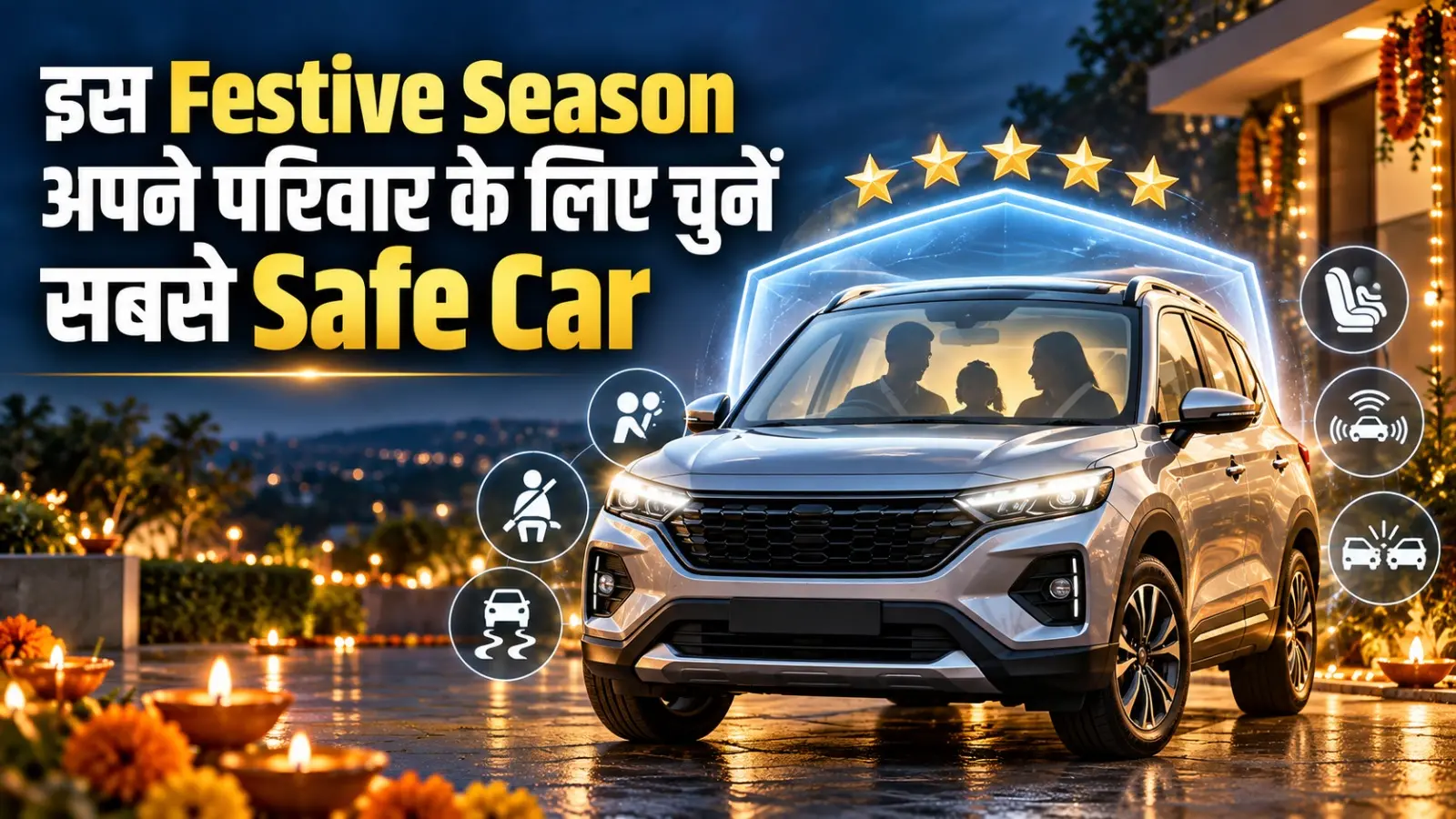 कार खरीदने से पहले डिस्काउंट नहीं, Safety Score देखें, 2026 की ये 10 गाड़ियां हैं परिवार के लिए सबसे सुरक्षित