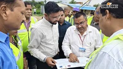 मार्च 2029 तक बागमती नदी पर बन रहा हाई लेवल पुल होगा तैयार, DM ने लिया जायजा