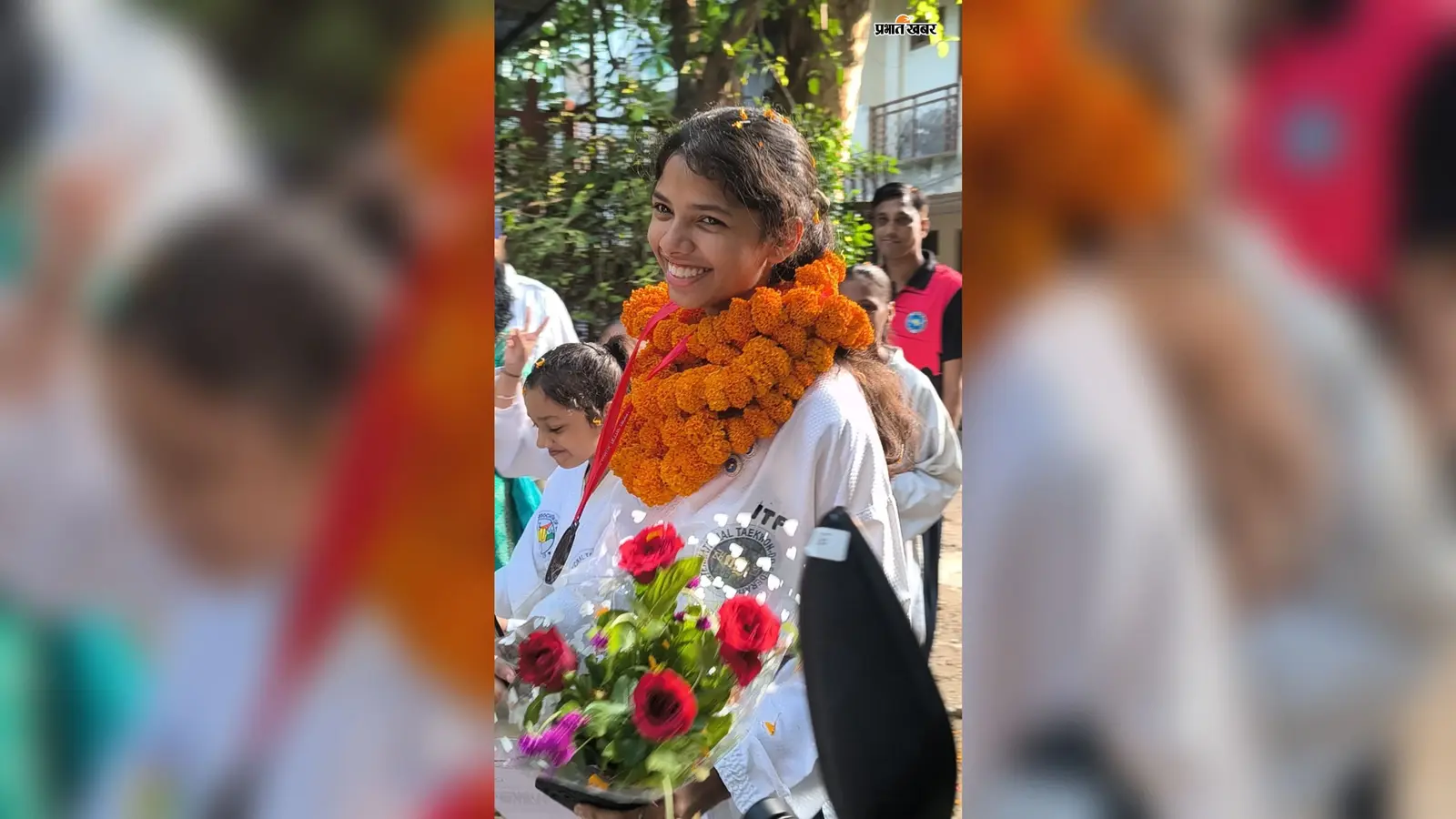 बक्सर की बेटी अनुष्का पांडेय ने राष्ट्रीय ताइक्वांडो में जीता कांस्य, 46-49 किलो वर्ग में दिखाया दम, जिले का नाम किया रोशन