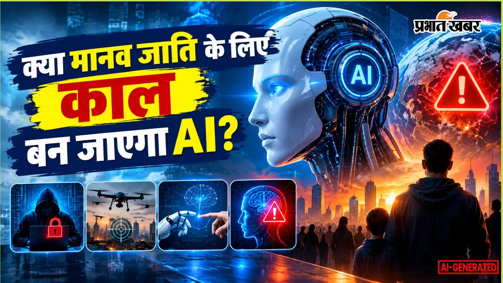 AI Extinction Risk: क्या अगले 10 साल में इंसानों के लिए खतरा बन जाएगा AI? एक्सपर्ट्स के दावों के पीछे की पूरी कहानी समझें