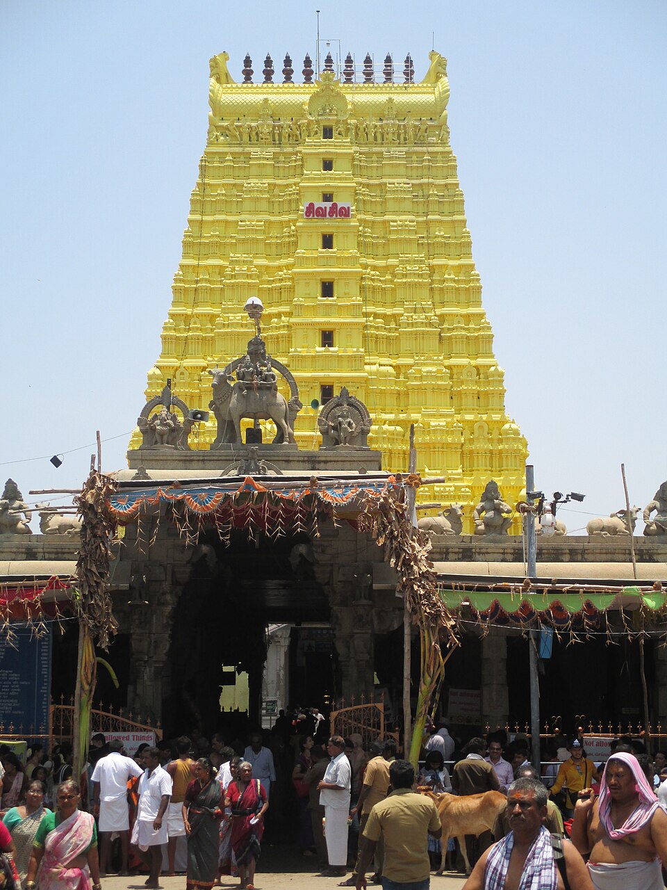 रामनाथस्वामी मंदिर, रामेश्वरम की फोटो (Image-Wikipedia)