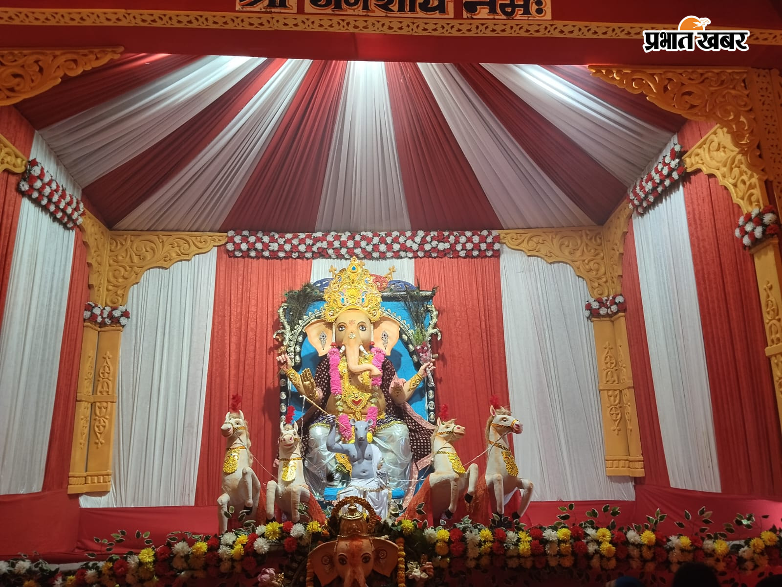डिगवाडीह गणेश महोत्सव: कैलेंडर की एक तस्वीर से शुरू हुआ सफर, आज कोयलांचल की सबसे बड़ी आस्था | Prabhat Khabar Network